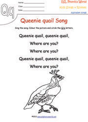 letter-q-song-worksheet